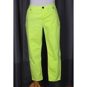 Rock & Republic Neon Yellow Jeans